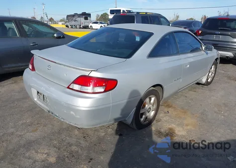 2001 Toyota Camry Solara Sle V6 z USA, uszkodzony, nr VIN 2T1CF22P61C448431